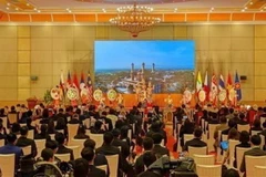 Quang cảnh Hội nghị AEM-54. (Ảnh: TTXVN phát)