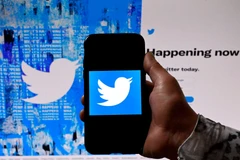 Biểu tượng của mạng xã hội Twitter. (Ảnh: AFP/TTXVN) 
