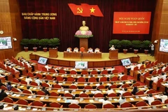 Hội nghị toàn quốc tổng kết 10 năm công tác đấu tranh phòng, chống tham nhũng, tiêu cực. (Nguồn: TTXVN)