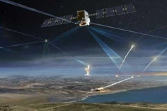Các vệ tinh có khả năng giám sát hành trình của tên lửa siêu thanh. (Nguồn: Northrop Grumman)
