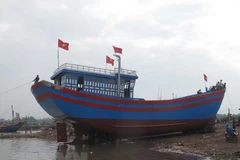 Tàu cá đóng theo Nghị định 67. (Nguồn: TTXVN)