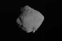 Hình ảnh tiểu hành tinh Ryugu do Cơ quan nghiên cứu và phát triển hàng không vũ trụ Nhật Bản công bố ngày 13/11/2019. (Ảnh: AFP/TTXVN)
