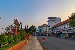 Khu vực bến Ninh Kiều. (Ảnh: Thanh Liêm/TTXVN)