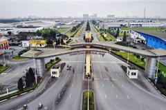 Khu công nghiệp Thăng Long Hà Nội, điểm sáng hợp tác kinh tế Việt Nam-Nhật Bản. (Ảnh: Danh Lam/TTXVN)