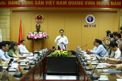 Phó Thủ tướng Vũ Đức Đam, Trưởng Ban chỉ đạo phát biểu. (Ảnh: Minh Quyết/TTXVN)