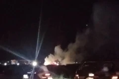 Hiện trường vụ rơi máy bay. (Nguồn: newsinfo.inquirer.net)