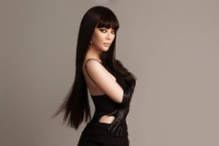 Lý Nhã Kỳ trong một thiết kế của bộ sưu tập. (Ảnh: BTC)