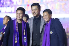 Hà Nội FC quy định chặt chẽ về việc khai thác hình ảnh cá nhân của cầu thủ và huấn luyện viên. (Ảnh: Nguyên An/Vietnam+)