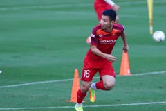 Tiền vệ Hùng Dũng và Trọng Hoàng được bổ sung vào U22 Việt Nam dự SEA Games 30. (Ảnh: Nguyên An/Vietnam+)