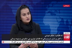 Quan chức Taliban gây bất ngờ khi trả lời phỏng vấn của nữ PTV