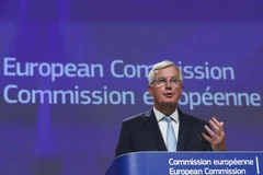 Trưởng đoàn đàm phán thương mại hậu Brexit của EU Michel Barnier. (Ảnh: AFP/TTXVN)