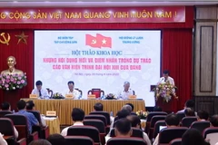 Quang cảnh hội thảo. (Nguồn: Vnews)