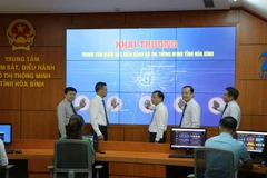 Quang cảnh lễ khai trương. (Ảnh: Thanh Hải/Vietnam+)