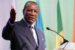 Tổng thống Guinea Alpha Conde. (Nguồn: kapitalafrik.com)