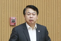 Ông Nguyễn Đức Chi, Chủ tịch Hội đồng Quản trị Tổng công ty Đầu tư và Kinh doanh vốn Nhà nước (SCIC) giữ chức Tổng Giám đốc Kho bạc Nhà nước. (Ảnh: Doãn Tấn/TTXVN)