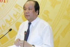 Bộ trưởng Chủ nhiệm Văn phòng Chính phủ Mai Tiến DŨng (Ảnh: TTXVN phát)