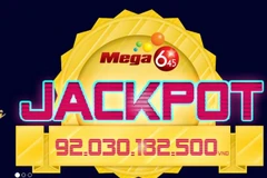 Giải Jackpot trị giá 92 tỷ đồng trước đó đã được trao cho người đàn ông tên Thái ở Trà Vinh. (Ảnh: Vietlott)