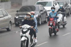 Người dân chủ động đeo khẩu trang để bảo vệ sức khỏe. (Ảnh: Thanh Tùng/TTXVN)