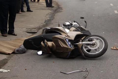 Vụ tai nạn làm người điều khiển xe máy tử vong. Ảnh minh họa. (Ảnh: Trịnh Bang Nhiệm/TTXVN)