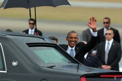 Tổng thống Mỹ Barack Obama tại sân bay quốc tế José Martí. (Nguồn: washingtonpost.com)