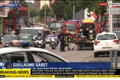 Hiện trường vụ việc. (Nguồn: BFMTV)