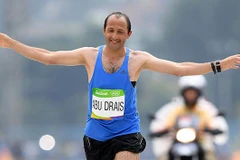 Vận động viên điền kinh người Jordan Methkal Abu Drais. (Nguồn: AFP)