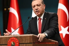 Tổng thống Thổ Nhĩ Kỳ Recep Tayyip Erdogan. (Nguồn: Reuters)