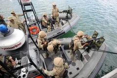 Hải quân Indonesia. (Nguồn: AFP/TTXVN) 