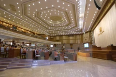 Toàn cảnh phiên họp Quốc hội Myanmar ở Nay Pyi Taw ngày 8/2. (Nguồn: THX/TTXVN)