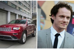 Chiếc xe của Anton Yelchin. (Nguồn: AP)