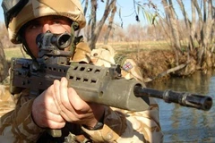 Binh sỹ Anh. (Nguồn: Dailymail)