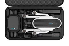 Bên trong chiếc hộp đựng GoPro Karma. (Nguồn: GoPro)