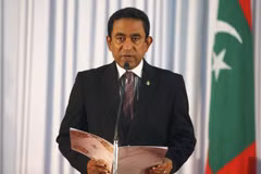 Tổng thống Maldives Abdulla Yameen. (Nguồn: Reuters)