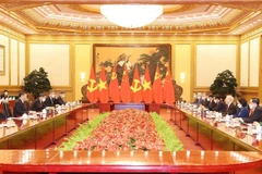 Tổng Bí thư Nguyễn Phú Trọng hội đàm với Tổng Bí thư, Chủ tịch Trung Quốc Tập Cận Bình. 