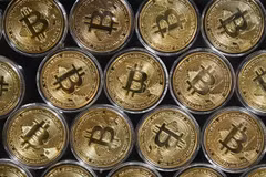 Đồng tiền kỹ thuật số Bitcoin. (Ảnh minh họa: AFP/TTXVN)