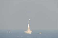 Vụ thử tên lửa của Ấn Độ. (Nguồn: tribuneindia.com)