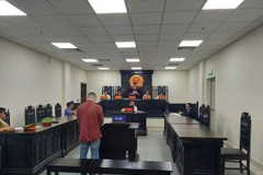 Tòa tuyên án với bị cáo Hải. (Nguồn: tuoitre.vn)