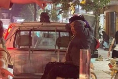 Hiện trường nơi xảy ra vụ việc.