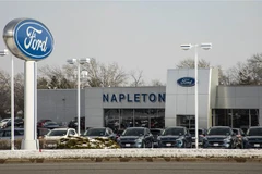 Một cửa hàng của Ford tại Libertyville, Illinois (Mỹ), ngày 6/1/2021. (Ảnh: AFP/TTXVN)