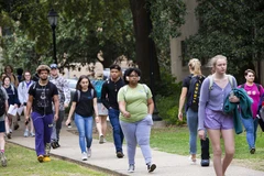 Các sinh viên Mỹ. (Nguồn: csmonitor.com)