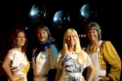 Các thành viên nhóm nhạc ABBA. (Ảnh: AFP/TTXVN)