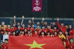 Hình ảnh trong thư chúc mừng do Liên đoàn Bóng đá châu Á (AFC) gửi tới các liên đoàn thành viên có đội bóng lọt vào vòng chung kết Asian Cup 2022, hôm 30/9. (Nguồn: VFF)