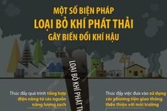 Một số biện pháp loại bỏ khí phát thải gây biến đổi khí hậu