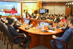 Quang cảnh lễ bế mạc Hội thảo quốc tế Việt Nam học. (Ảnh: Tuấn Đức/TTXVN)