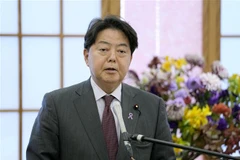 Ngoại trưởng Nhật Bản Yoshimasa Hayashi. (Ảnh: Kyodo/TTXVN)