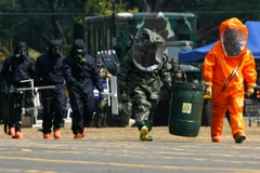 Nhật Bản, Mỹ diễn tập chung chống thảm họa hạt nhân