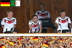 Bộ ba Bayern hợp thành "xương sống" của Đức khi gặp Algeria
