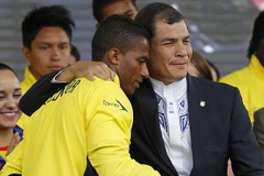 Tổng thống Ecuador kỳ vọng vào "La Tricolor" tại World Cup 2014
