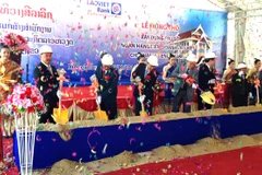 Khởi công chi nhánh Ngân hàng Liên doanh Lào-Việt tại Bắc Lào