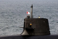 Nhật Bản, Australia thảo luận phát triển tàu ngầm tàng hình